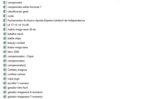 Pacote de Planilhas Excel Jogos e Testes - Image 4
