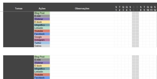E-Book PLR Cronograma de conteúdo para Redes Sociais - Image 4