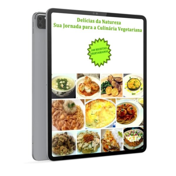 e-Book PLR Receitas Vegetarianas - Imagem 3