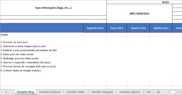 E-Book PLR Cronograma de conteúdo para Redes Sociais - Image 5