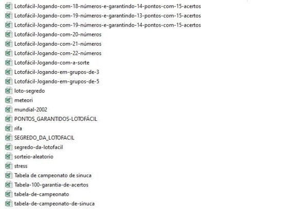 Pacote de Planilhas Excel Jogos e Testes - Image 6