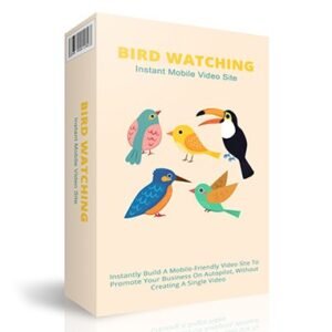 PLR e-Book Observação de pássaros