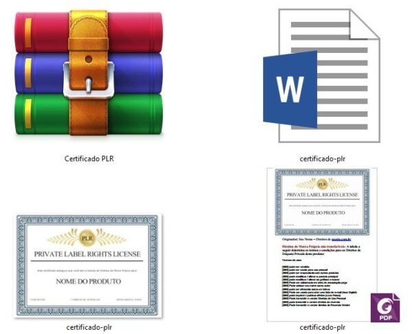 Certificado e Licença para e-Books