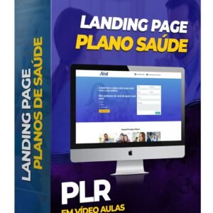 Curso PLR em Vídeo Página de Venda Plano de Saúde