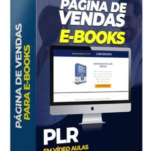 Curso PLR em Vídeo Páginas de Vendas para Ebooks