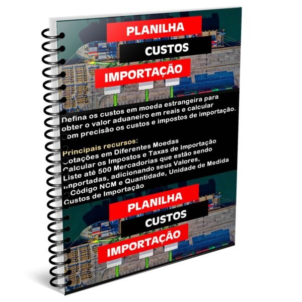 Planilha de Custos de Importação - Image 4