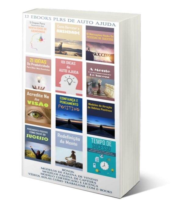 12 e-Books Plrs de Auto Ajuda - Image 3