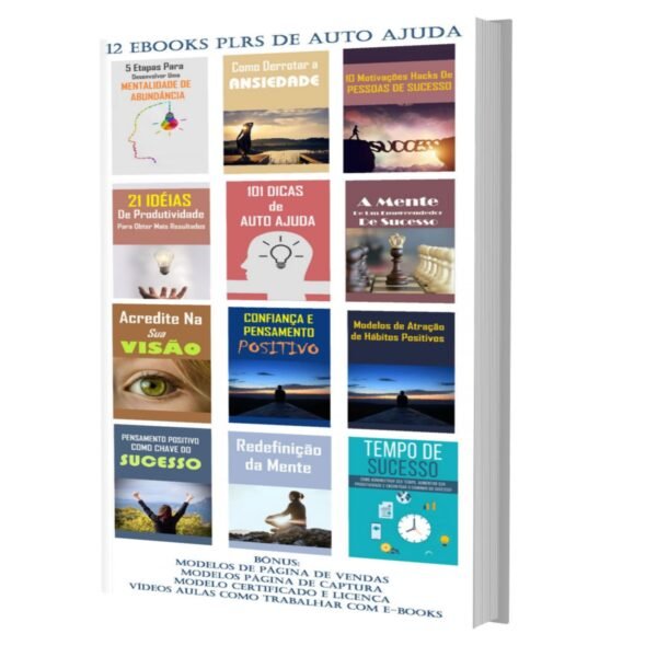 12 e-Books Plrs de Auto Ajuda - Image 4