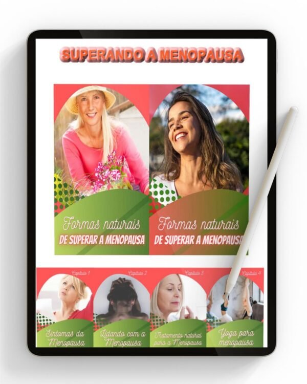 E-book PLR Formas Naturais de Superar a Menopausa - Image 2
