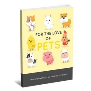 Pelo amor de animais de estimação