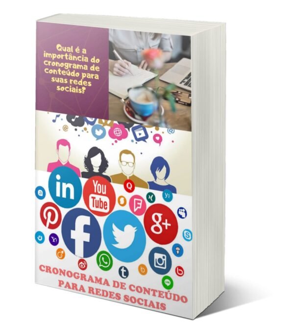 E-Book PLR Cronograma de conteúdo para Redes Sociais