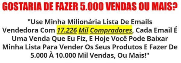 Lista Milionária de E-mails - Imagem 2