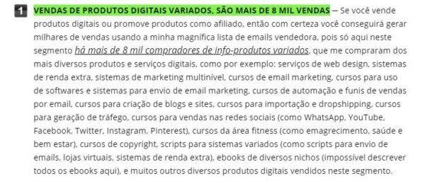 Lista Milionária de E-mails - Imagem 5