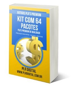Kit com 64 Pacotes de Plrs