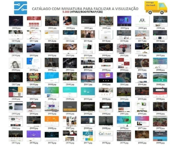 Mega Pacote 5000 Templates Modelos HTML5 Bootstrap - Image 3
