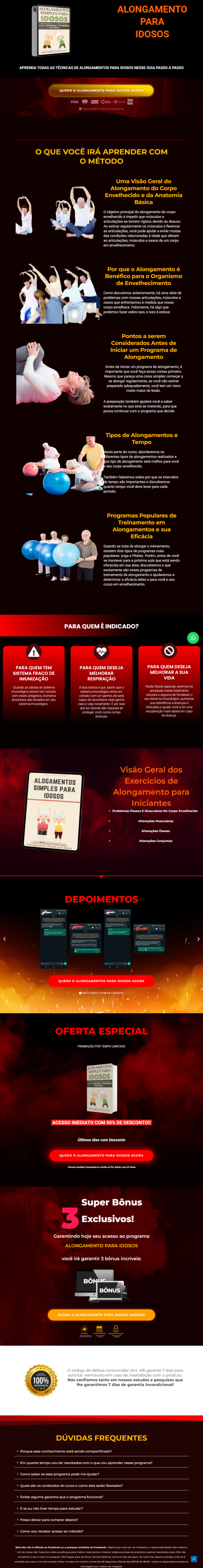 Ebook PLR Alongamentos para Idosos - Image 18