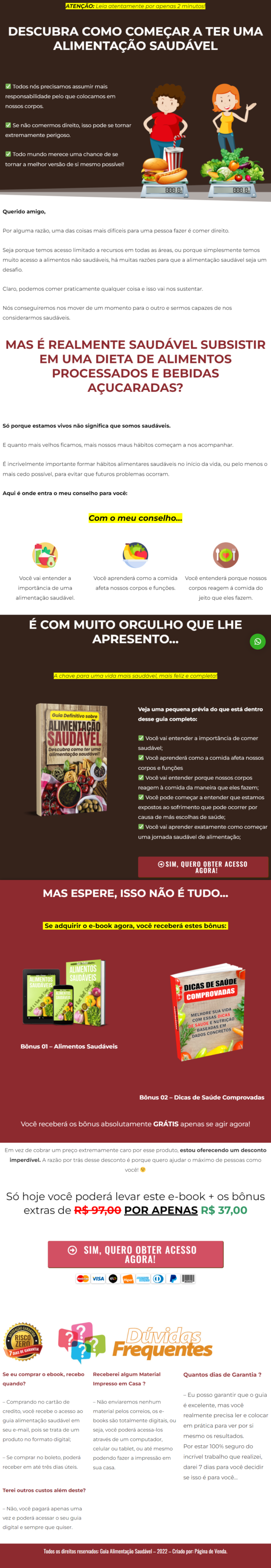 PLR Ebook Alimentação Saudável - Image 6