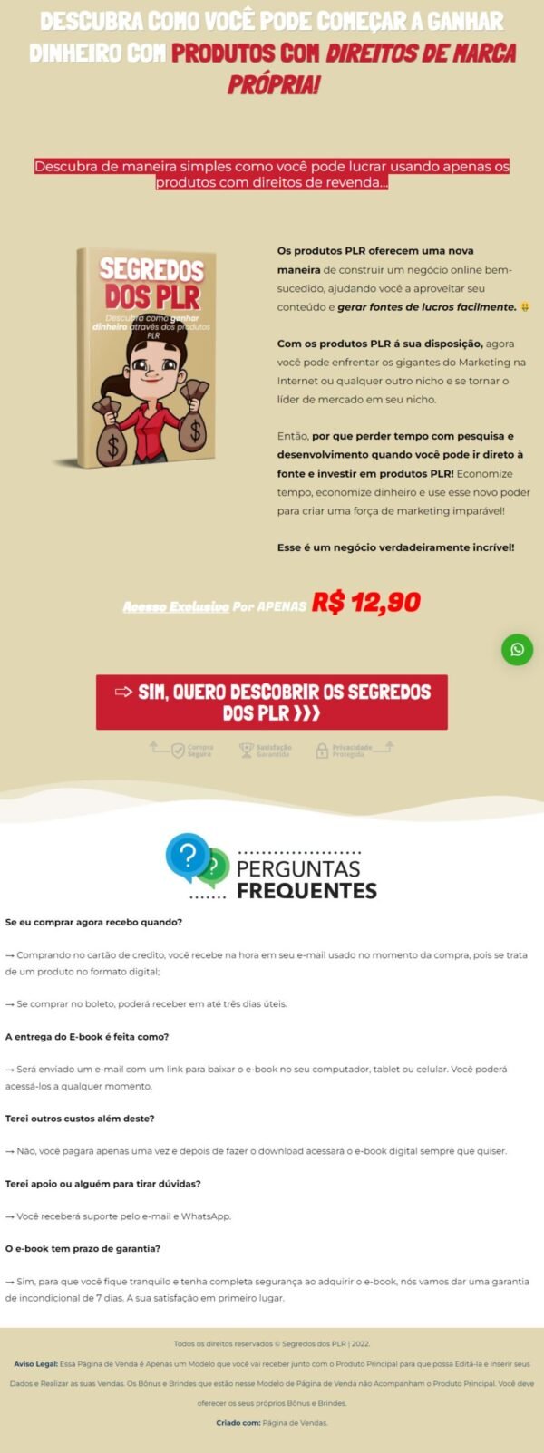 Pack 12 Ebooks PLR com Páginas de Vendas - Image 16