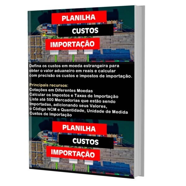 Planilha de Custos de Importação