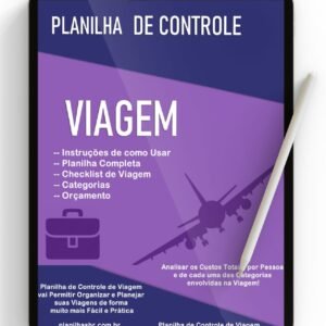 Planilha de Controle de Viagem