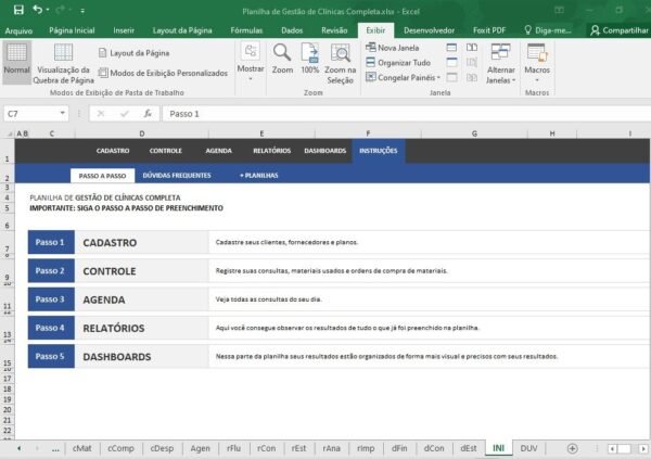 Planilha de Gestão de Clínicas Médicas - Image 13