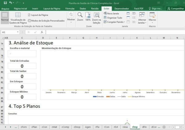 Planilha de Gestão de Clínicas Médicas - Image 26