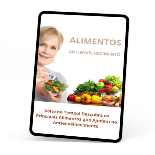 E-book PLR Alimentos Antienvelhecimento - Imagem 2